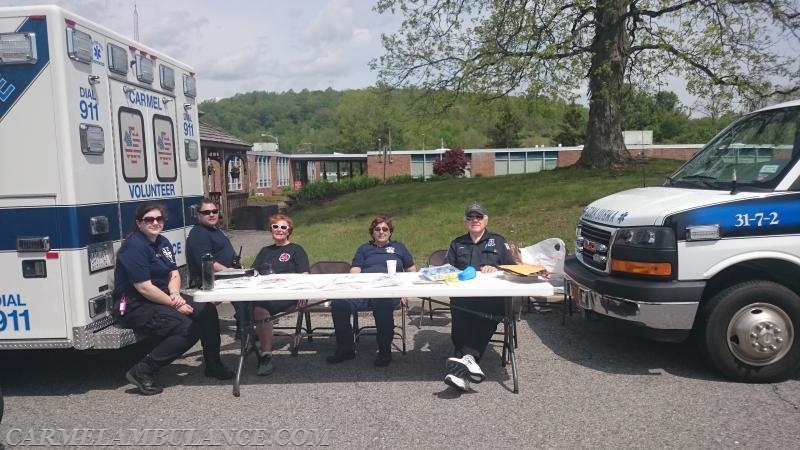 Members participating at the Children’s Expo & Public Safety Day, May 14th, 2016